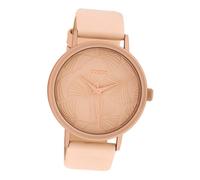 Oozoo Montre Femme Rose Analogique C10390 Montres En Cuir UOC10390