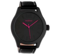 Oozoo Montre Femme Timepieces Analogique Cuir Noir UOC1068A