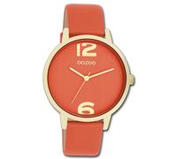 Oozoo Montre Femme Timepieces Analogique Cuir Orange UOC11341