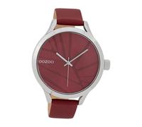 Oozoo Montre Femme Timepieces Analogique Cuir Rouge UOC9682A