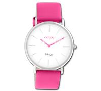 Oozoo Montre Femme Vintage Série Analogique Cuir Rose UOC20280