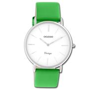 Oozoo Montre Femme Vintage Série C20303 Analogique Cuir Vert UOC20303