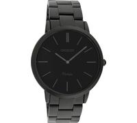 Montre Femme Oozoo Analogique Noire C20025 Bracelet Acier Inoxydable Vintage Uoc20025