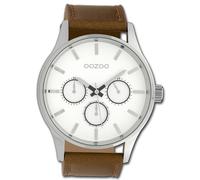 Oozoo Montre Pour Homme Timepieces Analogique Cuir Marron UOC10045