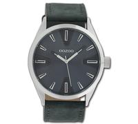 Oozoo Montre Pour Homme Timepieces Analogique En Cuir Bleue UOC10023