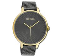 Oozoo Montre Unisexe Montres Analogue Métal Noir UOC10554