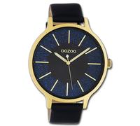 Oozoo Montre Unisexe Timepieces Analogique En Cuir Noir UOC10568