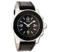 Oozoo Montre Unisexe Vintage Série Analogique Cuir Noir UOC4569A