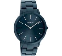 OOZOO Montre Vintage Unie Bleu foncé C20102