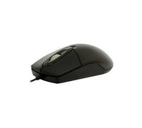 A4Tech OP-720 - Souris - optique - 3 boutons - filaire - USB - noir Noir G