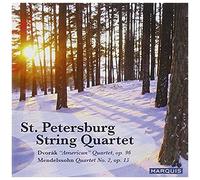 Petersburg String Quartet – Mendelssohn/Dvorak : Quatuors à cordes – Import Marquis