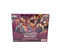 OP11 Booster Box English A Fist of Divine Speed Booster Box Display Factory Sealed for OP11 One Piece English TCG (24 paquets)