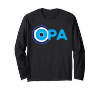 OPA Shirt Grand Père Grec Mauvais Œil Fête des Pères Manche Longue