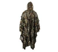 Opaeroo Costumes De Ghillie Chassant Les Costumes Gilly pour Hommes 3D Habitants De Camouflage Feuillu Costume Cagoulé Poncho Uniforme Milita