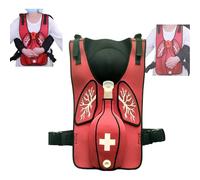Opaeroo Gilet d'entraînement Anti-étouffement, Bretelles et Ceinture réglables, Fonctionnement intuitif, pour sauveteurs
