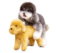 OPAEROO Male Jouet jouet silicone simulation Humping Dog Jouet, animal œstrus ventilateur Puppy Toys for mâle chien œstrus petit chien bulldog dogne, compagnon de compagnie brun 25cm / 9,8 pouces