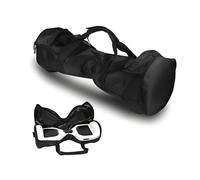 Opaeroo Sac Hoverboard Imperméable 6.5/8/10 Pouces. Sac à Dos & Sac à Main pour Trottinette Auto-équilibrante, Bretelles Réglables Et Poche Filet. Black S