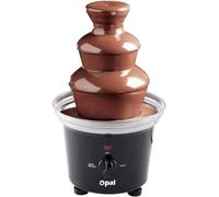 Opal Ensemble à fondue électrique à de fontaine de chocolat-Acier inoxydable-3 étages -500ml-90W-de grande taille avec base de marmite à chaud