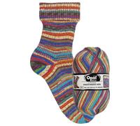 Opal - Opal Nach Hundertwasser Edition 4055-970 (425m) 4-Plis Durable Chaussette Fil - 1x100g
