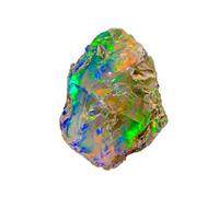 Opale éthiopienne naturelle brute - 4,5 carats - Pierre précieuse de qualité - Pierre précieuse éthiopienne brute pour la fabrication de bijoux, l'emballage de fil de fer, 4.5 CARAT, Gemme, opale