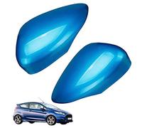 Opaltool Lot de 2 Coque de rétroviseur d'aile de porte pour Fiesta MK7 2008-2017 côté gauche + droit