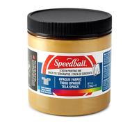 Opaque Fabric Screen Printing Ink 8 Ounces-Gold