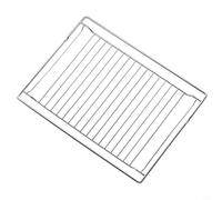 Opatiny 304 Grille de four en acier inoxydable 44,8 x 33,7 cm pour gril robuste four encastrable résistant aux hautes températures Argenté