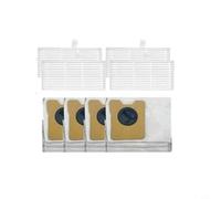 Opatiny 4 filtres HEPA et 4 sacs à poussière pour aspirateur robot Eufy C10, capture des particules fines, longue durée