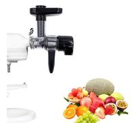 Opatiny Accessoire de presse-agrumes à mastication lente pour batteurs sur socle KitchenAid, rendement de jus de 90 %, pour fruits et légumes à feuilles douces et dures