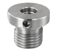 Opatiny Adaptateur de filetage pour mandrin de tour à bois, conçu pour un ajustement sûr sur les machines de tournage à bois (33 mm à 18 mm)