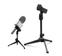 Opatiny Adaptateur de poche pour microphone DJI pour Micro, Moma, Rode-Go, Relacart avec mousse pare-brise, construction ABS légère, 30 x 8 x 8 cm, noir