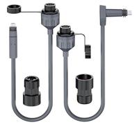 Opatiny Adaptateur Ethernet pour parabole et routeur Starlink Gen2, coupleur SPX vers RJ45 étanche avec cuivre 24 AWG, prend en charge 1200 Mbps, pour une utilisation en intérieur et en extérieur