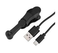 Opatiny Auto Clicker pour Smartphone - Outil de simulation de taraudage rapide pour les jeux et le streaming en direct, compatible avec les jeux mobiles, noir/rose