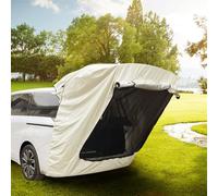 Opatiny Auvent de hayon pour monospace - Imperméable - Oxford 210D - Protection UV - Auvent de camping magnétique avec trappe arrière en maille
