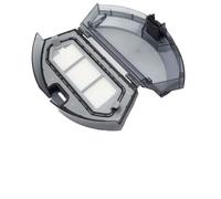 Opatiny Boîte à poussière de rechange pour robots de balayage 360 SmartAI C50 G50 G50E P10 Haier HSR, pièce de rechange en plastique gris de grande capacité, facile à installer et à enlever