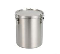 Opatiny Boîte de rangement en acier inoxydable de qualité alimentaire avec système de fermeture hermétique pour produits secs, café et thé, 520-2500 ml (2500 mm)