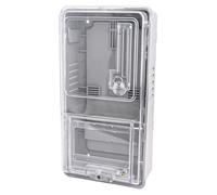 Opatiny Boîtier électrique monophasé à 6 voies en plastique PC transparent pour un usage domestique, protection à 6 cercles 8P avec indice IP20, étanche et ignifuge, 330 x 170 x 100 mm
