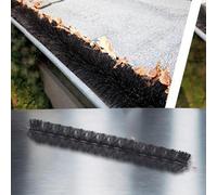 Opatiny Brosse de nettoyage de gouttière 100 mm Ø 1,2 m pour protection des feuilles et prévention des intrusions d'animaux compatible avec gouttières en cuivre