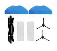 Opatiny Brosse principale avec filtres latéraux, kit de serpillères compatibles avec l'aspirateur robot Polaris PVCRDC 6002 pour un nettoyage efficace de la poussière et des débris du sol