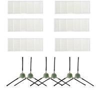 Opatiny Brosse rouleau principale de rechange pour aspirateur robot EZVIZ RE4, RE4 Plus et RE5 Plus, 183 mm noir en nylon et plastique, pièce de rechange pour un nettoyage efficace