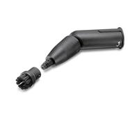 Opatiny Brosse turbo à vapeur de rechange compatible avec Karcher 2.863-159.0, outil de nettoyage robuste pour plusieurs surfaces, buse ABS noire, lot de 1 ou 2
