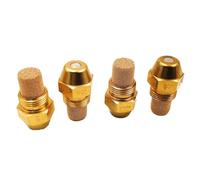 Opatiny Buse de brûleur à huile 60 degrés en laiton et pour construction en acier inoxydable, filetage mâle BSPT 9/16", pulvérisateur pour systèmes de chauffage