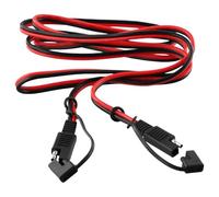 Opatiny Câble d'extension SAE vers SAE 14 AWG 2,0 mm2 en cuivre pur avec capuchon anti-poussière, adaptateur étanche et inverseur de polarité, 2 m