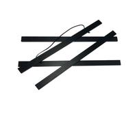 Opatiny Cadre à suspendre en bois de pin noir réglable de 21 cm à 51 cm pour accrocher des affiches et des impressions sur tissu