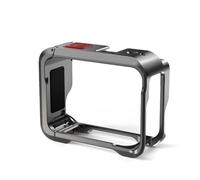 Opatiny Cage en aluminium pour Insta360 Ace Pro2, légère pour cadre de protection en métal avec accessoires à dégagement rapide, 8,3 x 3,5 x 6,5 cm, gris