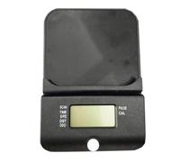 Opatiny Compteur électronique de fitness d'intérieur pour vélo avec support de téléphone, écran LCD, équipement de gym à domicile pour noir