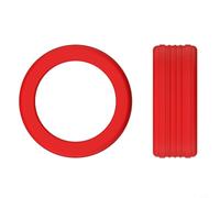 Opatiny Coque de protection en silicone anti-rayures pour bague Oura Ring pour Gen 3 et Gen 4, accès complet aux fonctions, noir, rouge, vert, violet, bleu (S(4/5/6/7/8/9) rouge)