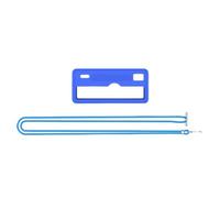 Opatiny Coque de protection en silicone pour Kodak Pixpro Charm pour mini appareil photo avec protection d'objectif et lanière - Coque antichoc, bleu, Coque de protection en silicone
