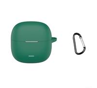 Opatiny Coque en silicone avec crochet de suspension pour redmi pour écouteurs 8 pour lite (vert foncé)