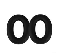 Opatiny Coussinets en silicone pour casque Sony WH-1000XM4 - Coque de protection lavable résistant à la transpiration avec poignée en caoutchouc souple (cache-oreilles noirs)